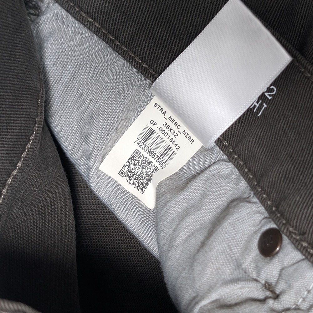 Mott & Bow Mercer Straight Jeans Mens Size 36x32 Military Green - Picture 5 of 13